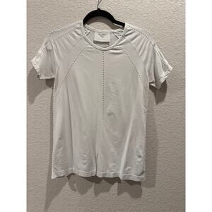 Athleta Foothill Seamless Tee in White Size M
